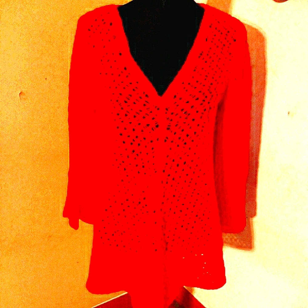 Beautiful lacey sweater by USofA